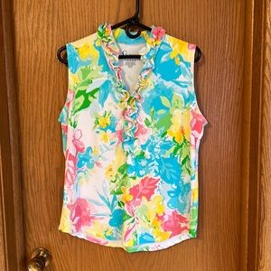 Women’s Golf Tennis Top - Lily Pulitzer vibes